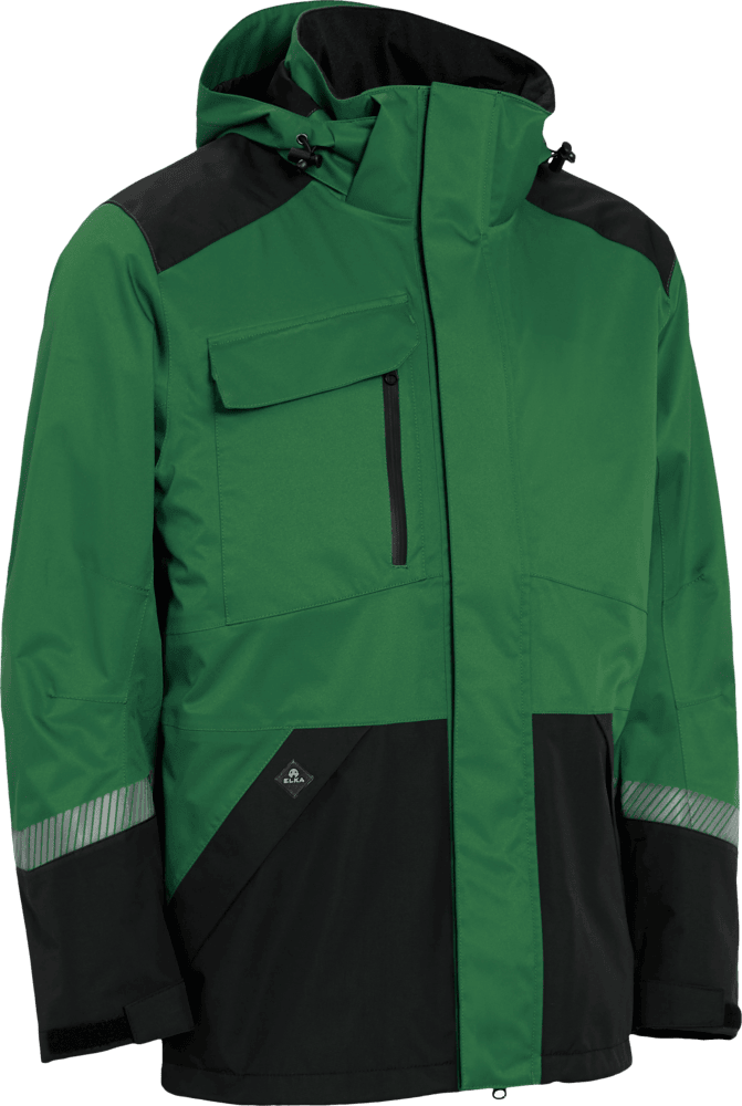 Elka Working Xtreme Stretch Jakke - Kongeblå/Sort - 5XL