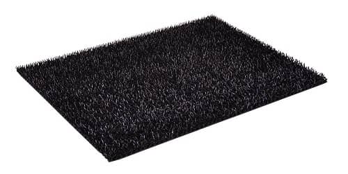 Clean Carpet Finnturf græs skrabemåtte sort45x60 cm