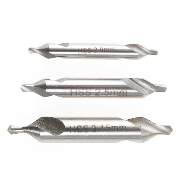 Proxxon centreborsæt 2,0-2,5-3,15 mm.Proxxon nr. 24630