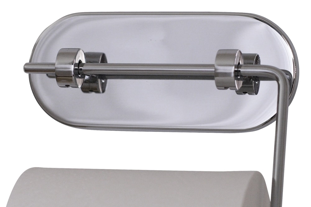 Bosign toiletpapirholder med sugekopper krom 12,5 x 5,2 cm
