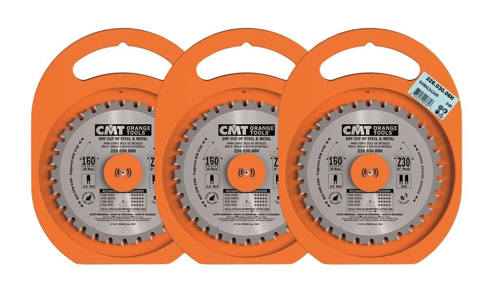 CMT rundsavsklinge 160 x 2,6 x 20 mm. m/30 tændervelegnet til Decra