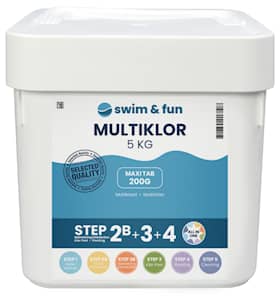 Swim & Fun MultiKlor tabletter 200g 5 kg