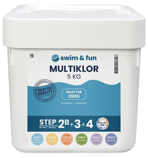 Swim & Fun MultiKlor tabletter 200g 5 kg