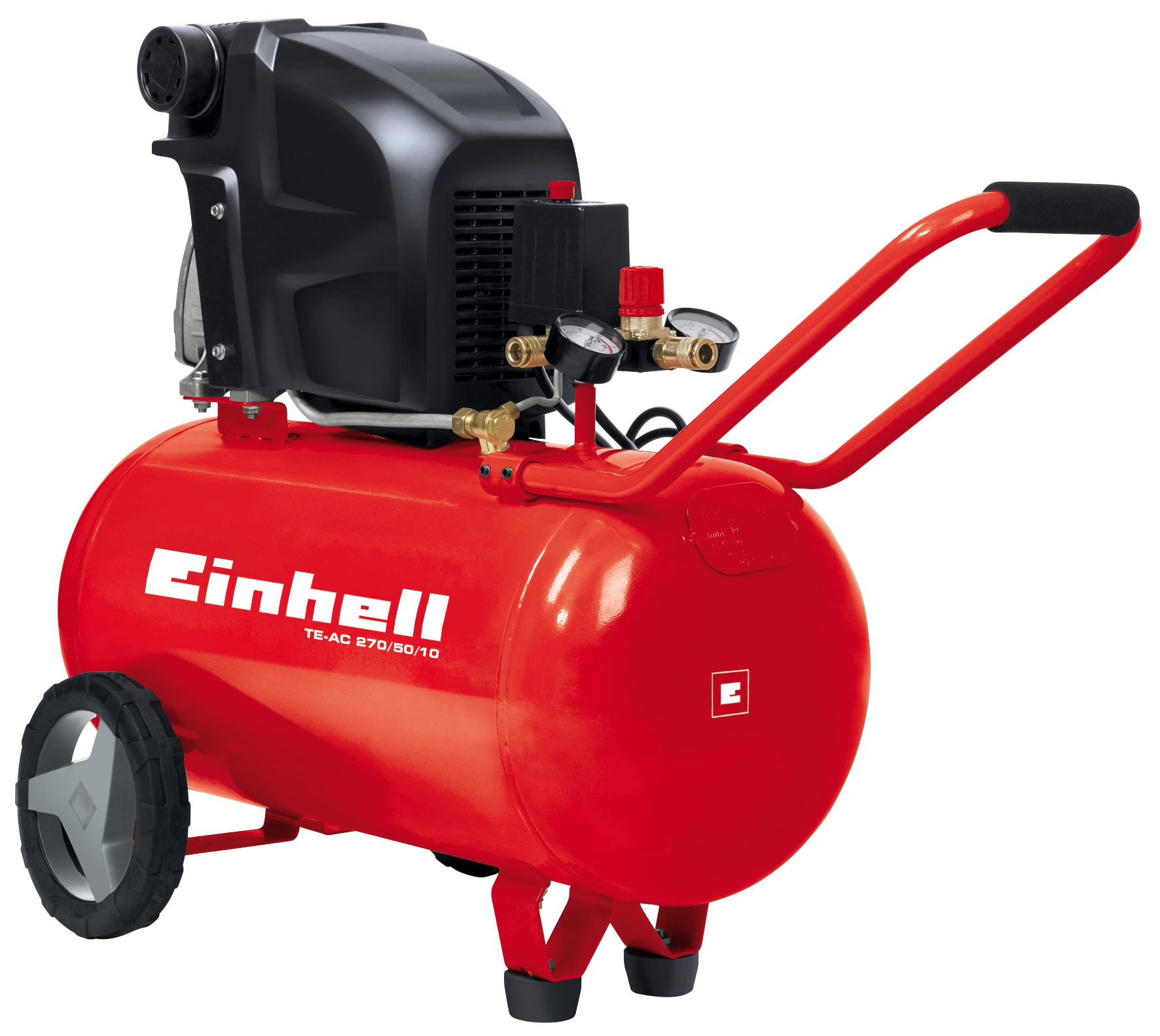 Einhell TE-AC 270/50/10 kompressor 10 bar 50L 1800W - Kompressor / trykluft og tilbehør, Trykluft