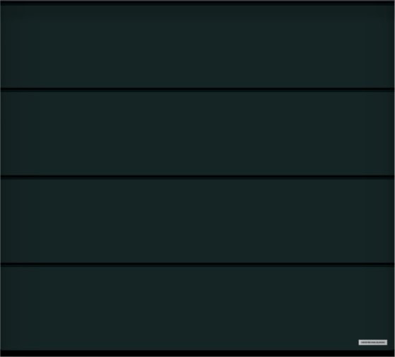 Hörmann RenoMatic Planar ledhejseport i mat deluxe sort 2500 x 2125 mm