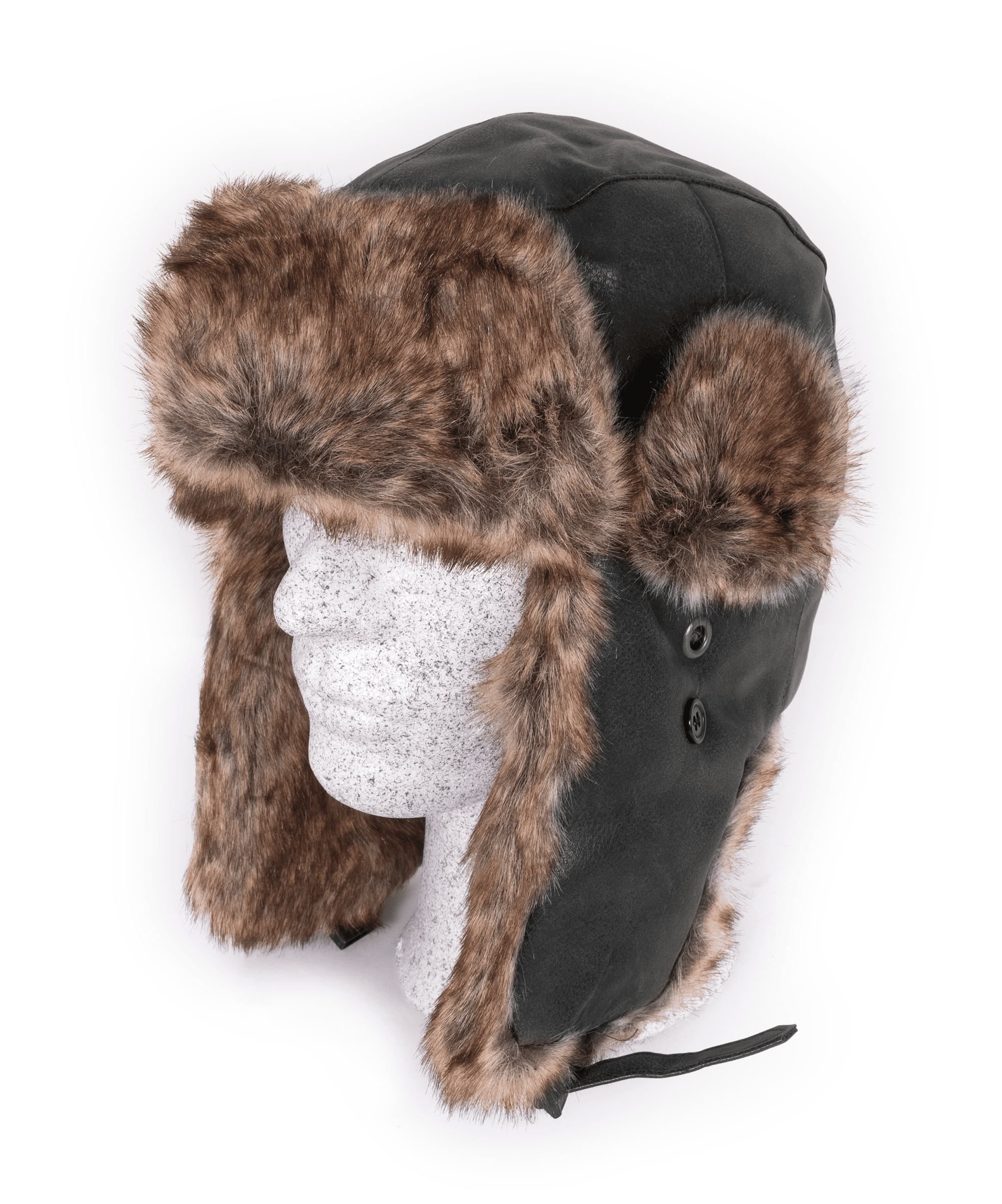 Woodline Kibo Black Pilot Cap L/XL