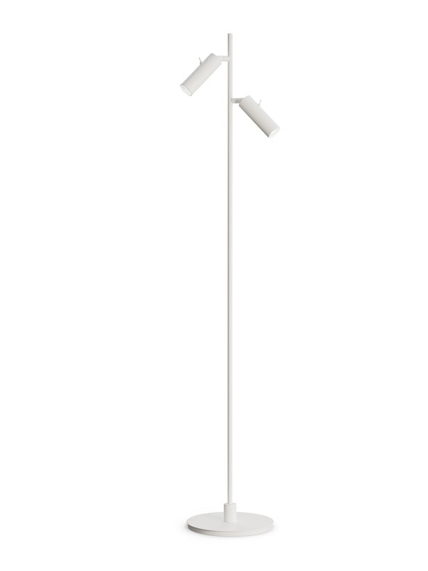 Herstal Pipeline gulvlampe dobbelt GU10/MR11 H132,6 cm