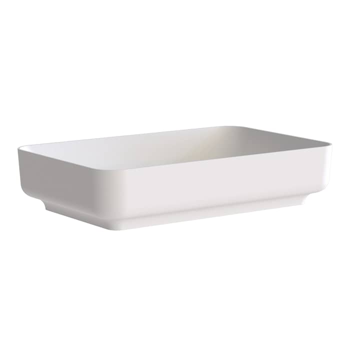 Svedbergs Fross håndvask fritstående i hvid mat 55 x 35 cm