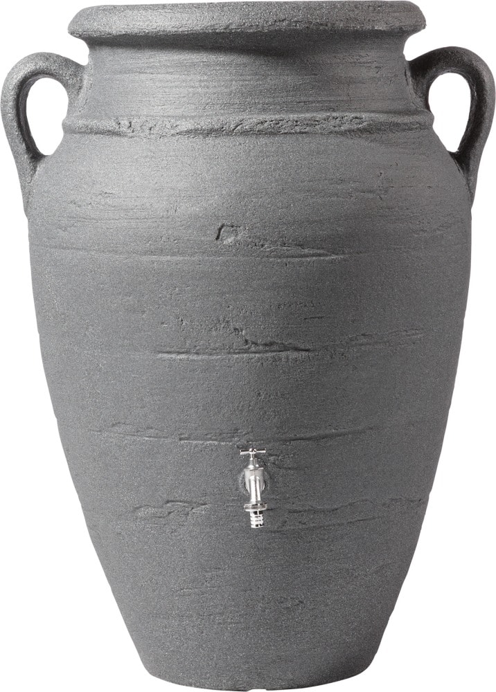 Garantia Antique regnvandsbeholder mørk granit 360L
