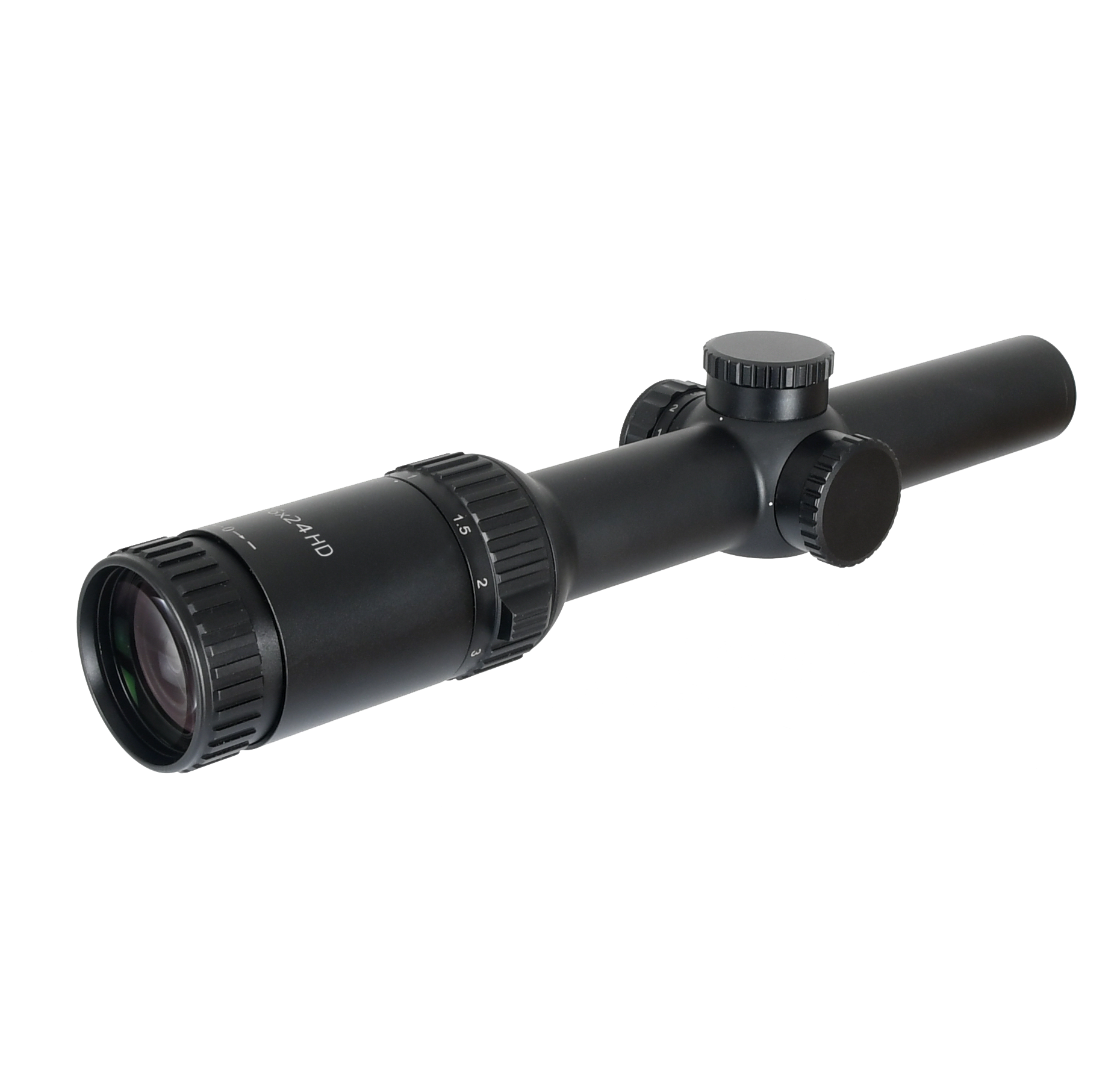 Max-On Riflescope 1-6x24 4-punkts Fiber Reticle HD