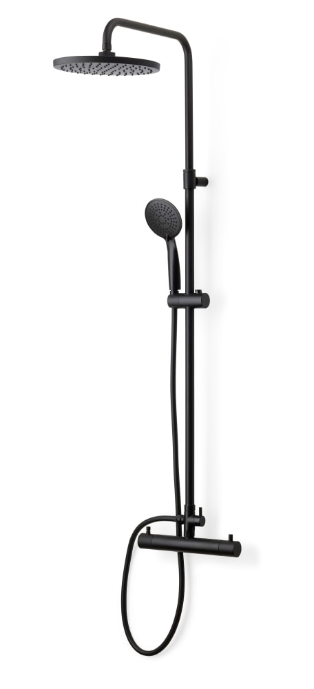 Habo Magnolia loftbruserssæt/brusesystem sort