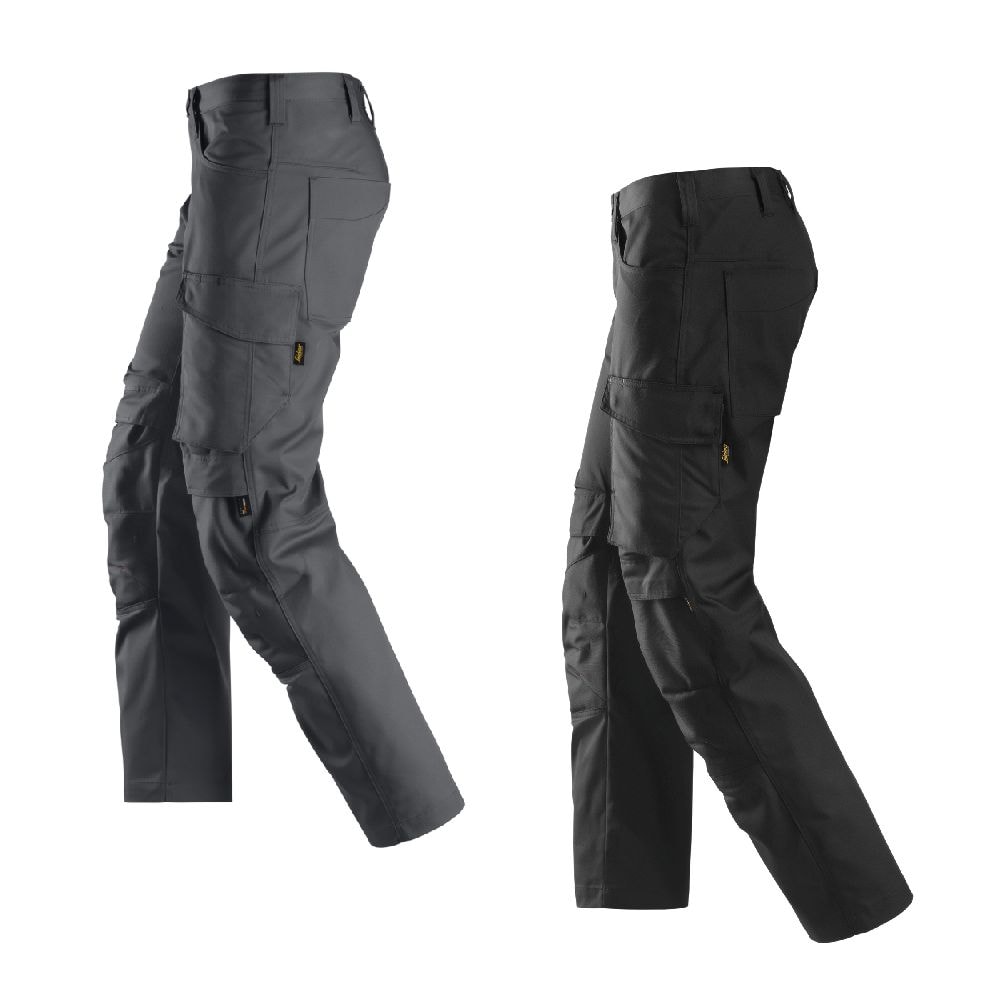 Snickers 6801 Service buks med knælommer sort