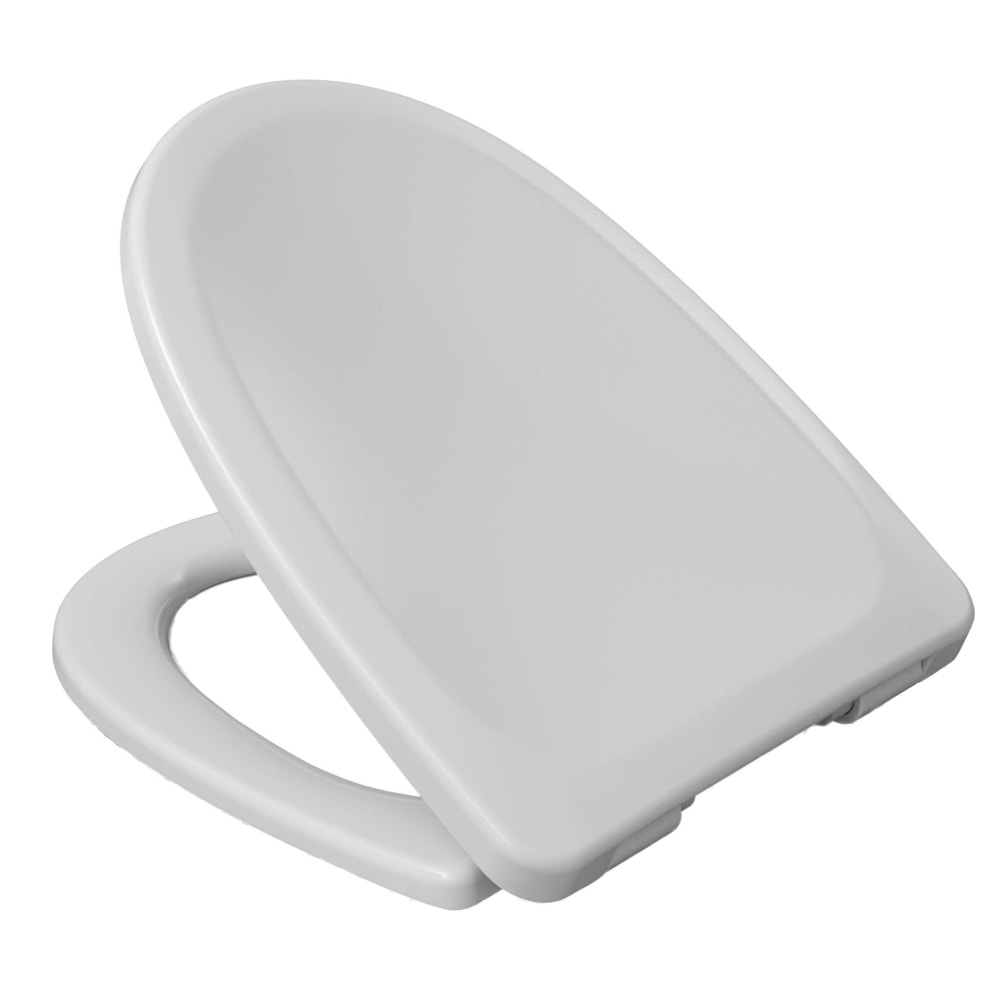 Toiletsæde hvid med softclose og quick-release, passer til Ifö Sign