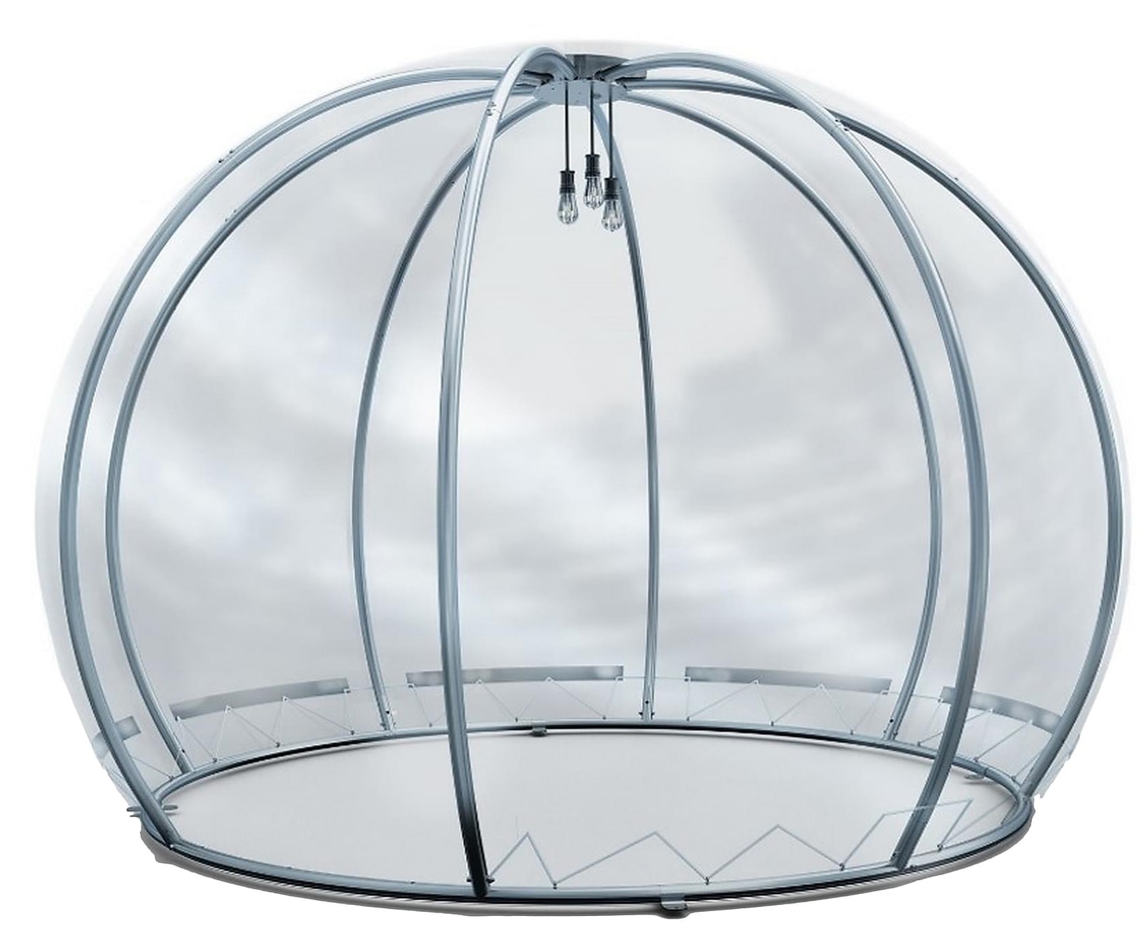Astreea Igloo pavillon i aluminium Medium 7 m2