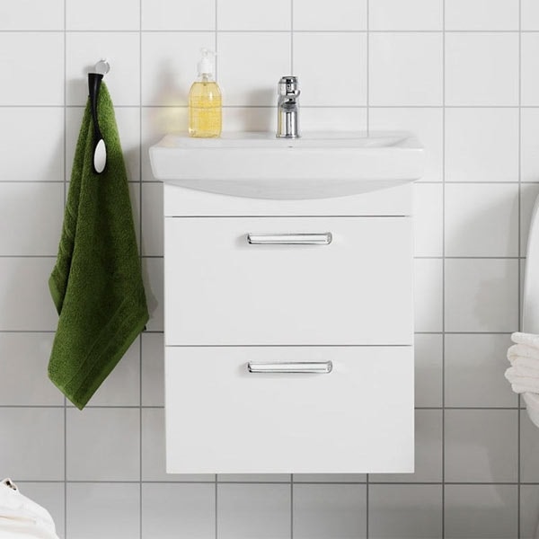 Hafa Life skuffefronter i hvid mat - 2 stk