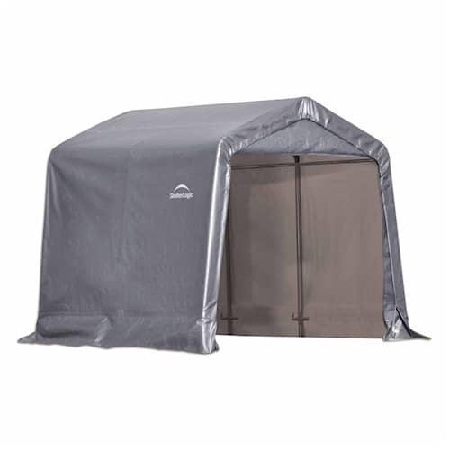 Shelterlogic opbevaringstelt / teltskur grå 5,8 m2