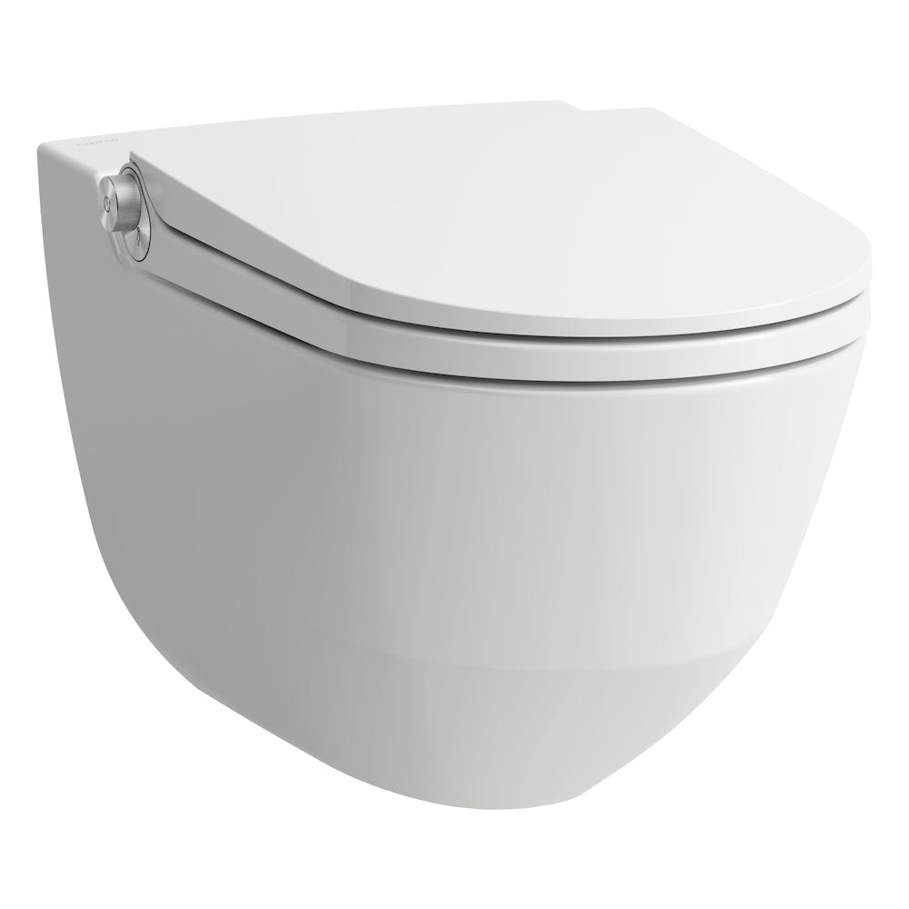 Laufen Riva douchetoilet LCC rimless med soft close sæde og lift-off funktion
