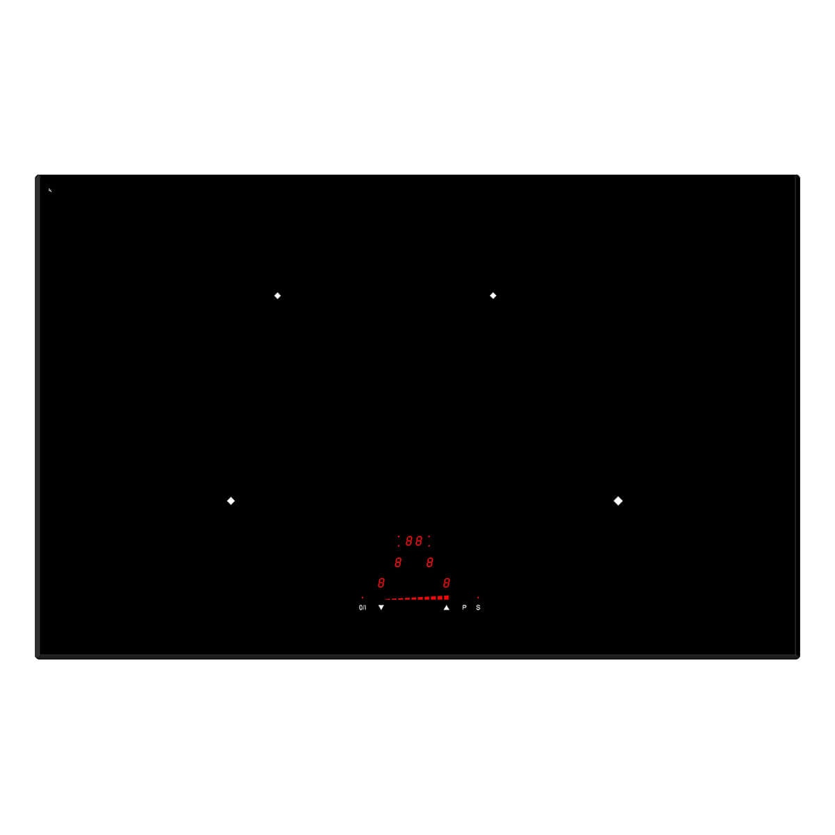 Witt WIF 82 induktionskogeplade facetslebet 82 cm