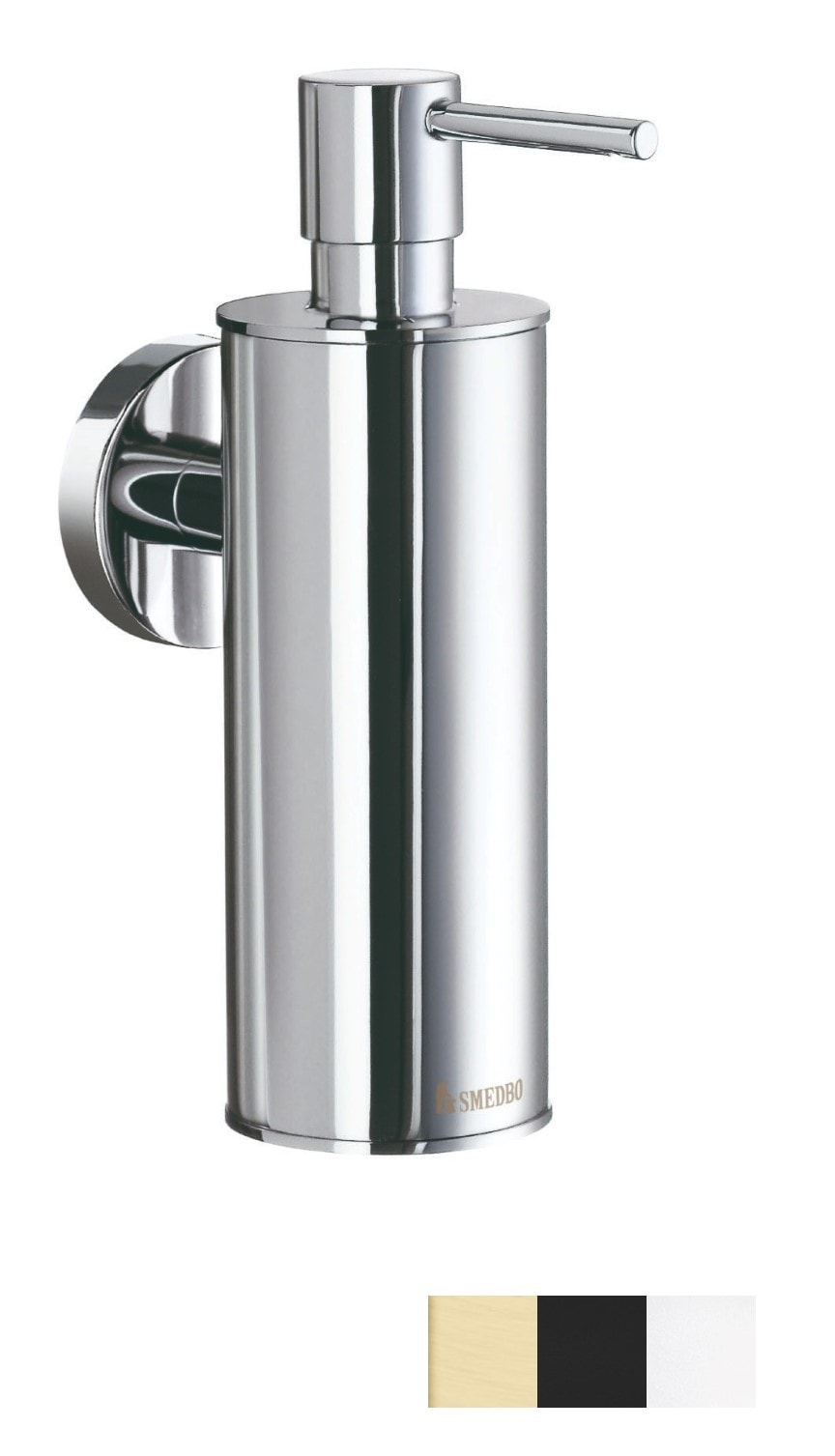 Smedbo Home sæbedispenser i børstet messing H160 mm