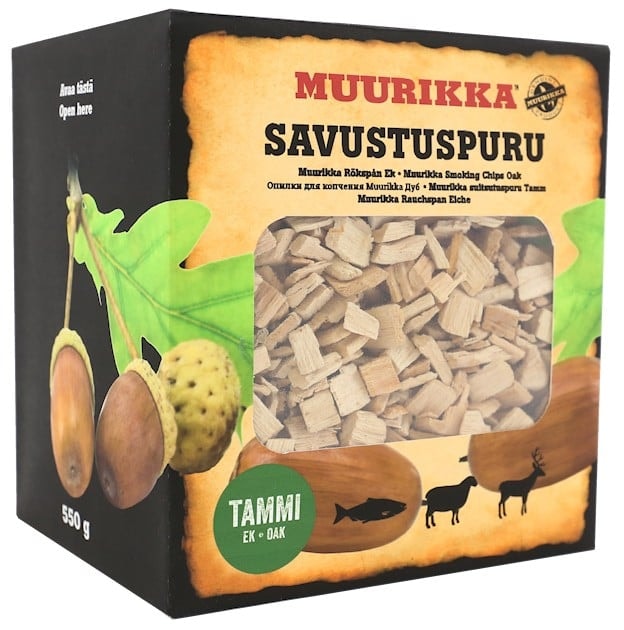 Muurikka rygespåner til rygeovn eg 2L