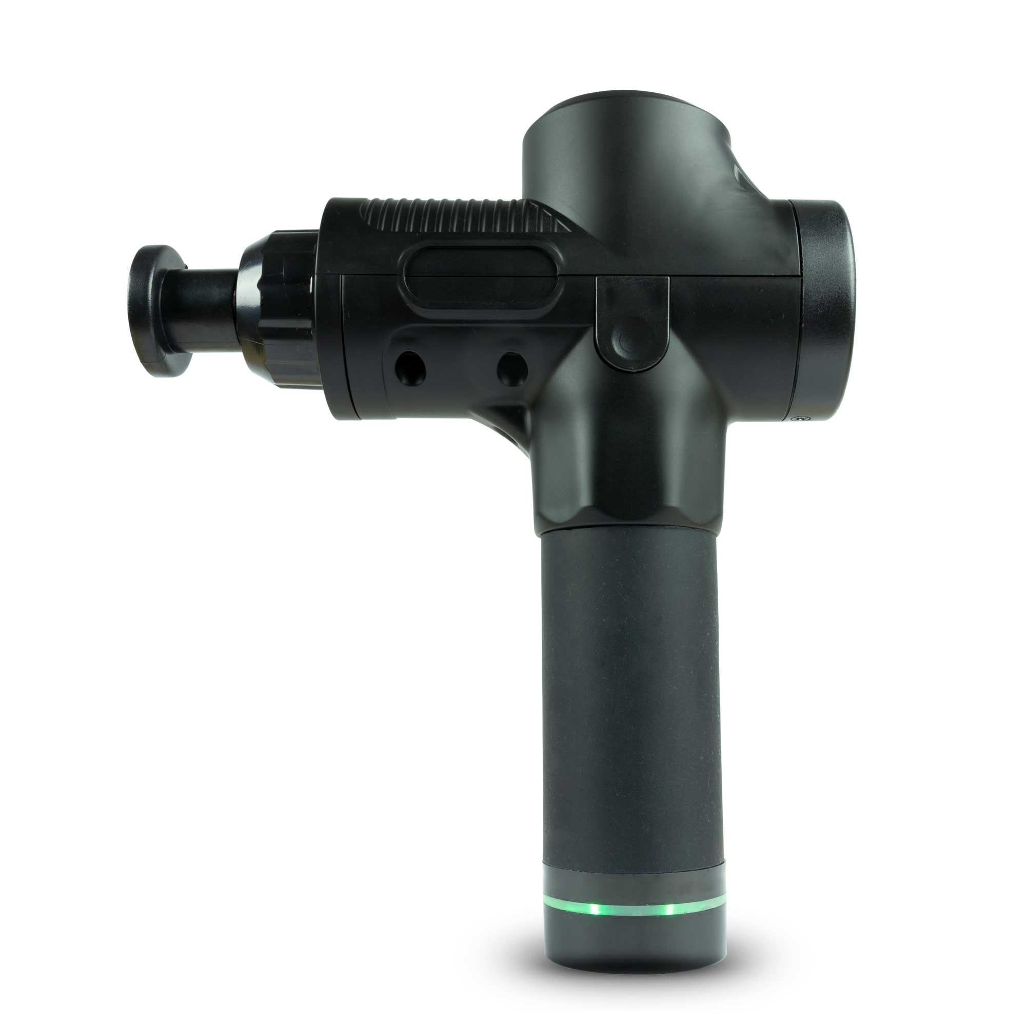 Core massagegun med skærm inkl. 4 massagehoveder