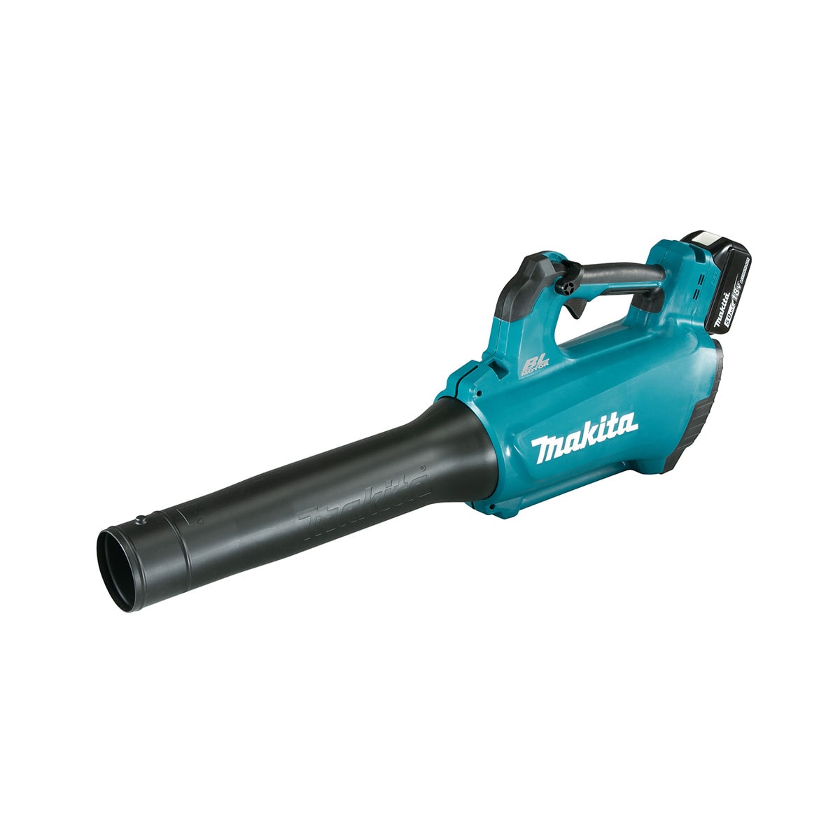 Makita DUB184RT 18V løvblæser med 1 x 5,0 Ah batteri og lader
