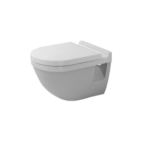 Duravit Starck 3 væghængt toilet med WonderGliss - Væghængte toiletter, Toiletter