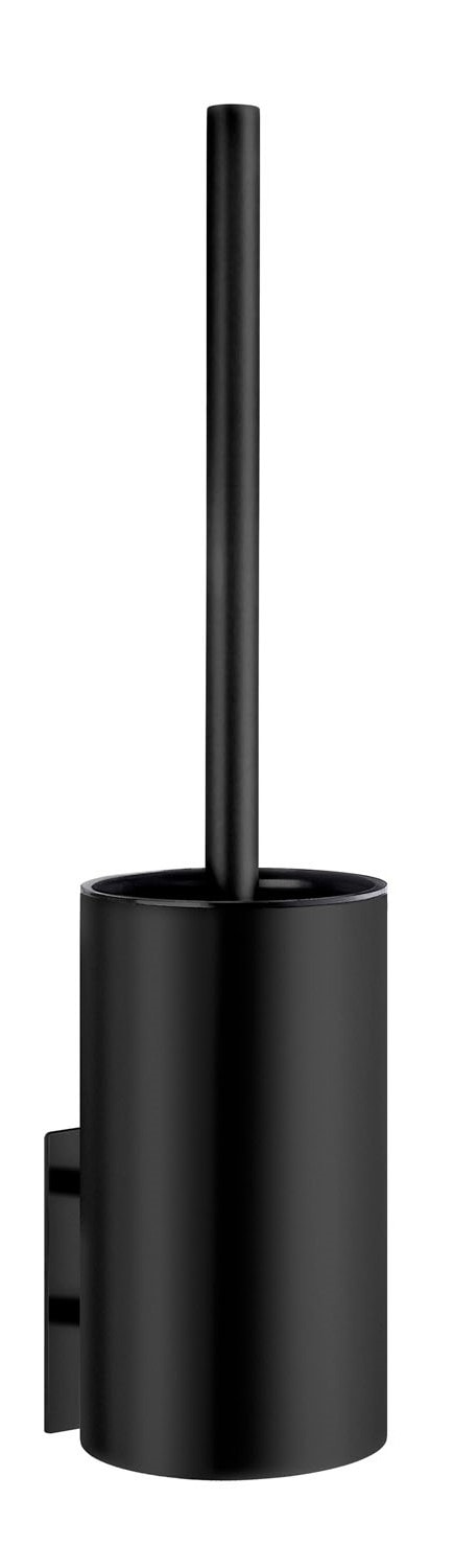 Beslagsboden WC-børste i sort, selvklæbende H370 mm