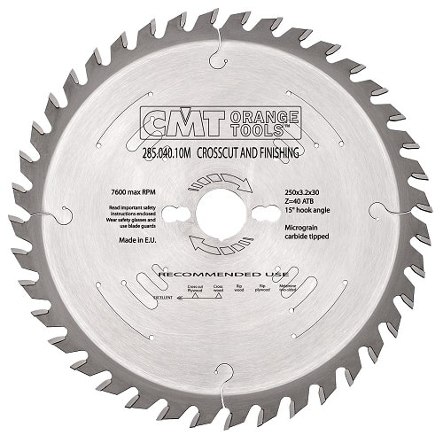 CMT rundsavsklinge 305 x 3,2 x 30 mm. m/72 tænder