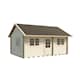 Luoman Lillevilla 100C-4 hytte med hems inkl. tagshingels 22 m2