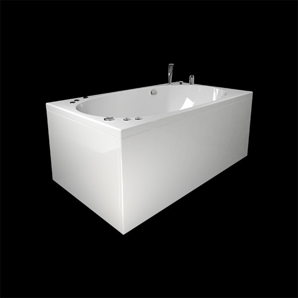 Westerbergs Norden 160 Comfort 2.0 front til badekar/spabad