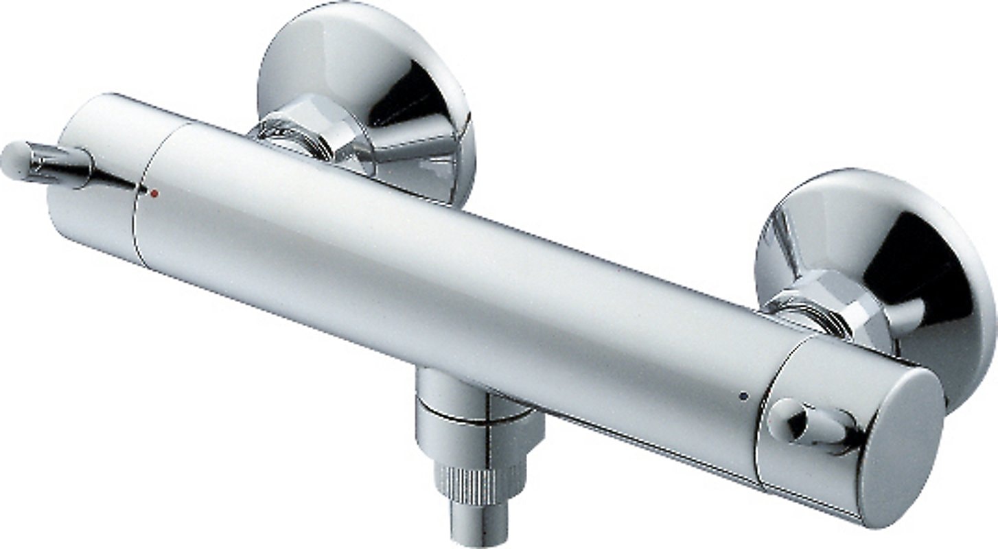 Ideal Standard Geometry A2 brusearmatur krom uden forskruninger og rosetter