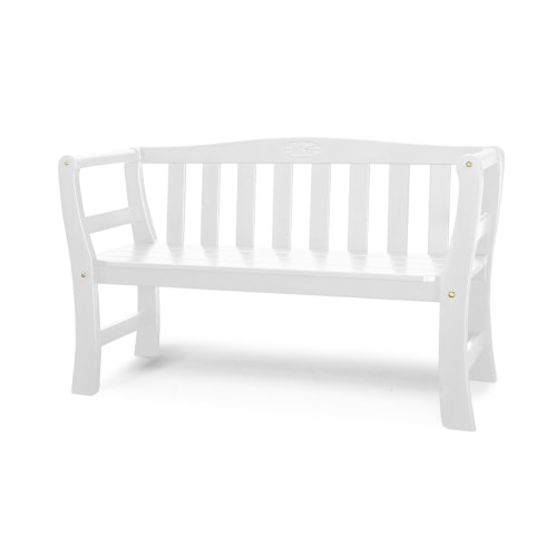 Hillerstorp Drömminge havebænk i hvid