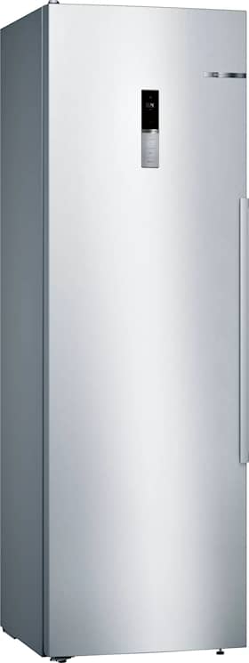 Bosch Serie 6 køleskab stål EasyClean VitaFresh Pro SuperCooling 346L KSV36BIEP