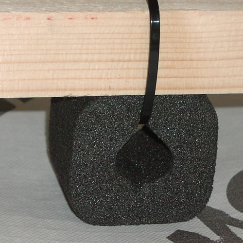 Tacodan undertagsstrammer karton af 100 stkincl strips