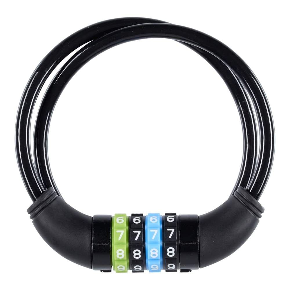 Urban kabellås blå med kode 8 x 650 mm