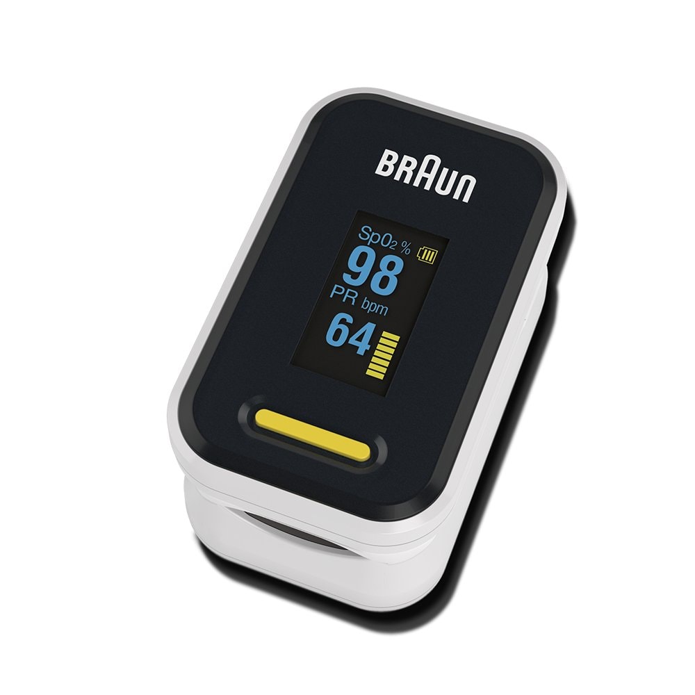 BraunHOT Pulse Oximeter 1 til måling af iltmætning