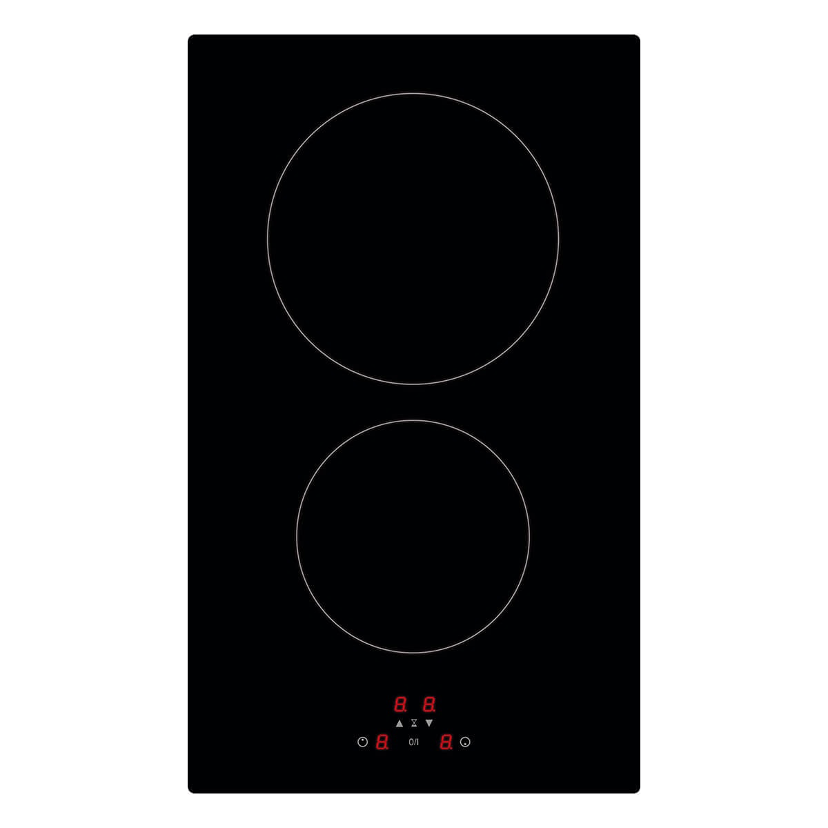 Witt WIP 30-2 Domino induktionskogeplade lige kant 23 cm