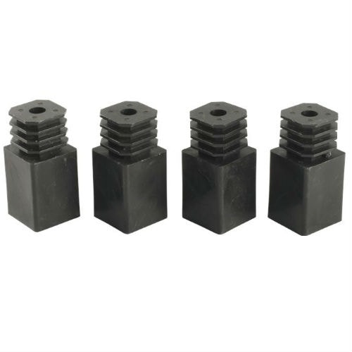 Cubic ben til gitterrist 55 mm. Sæt med 4 ben