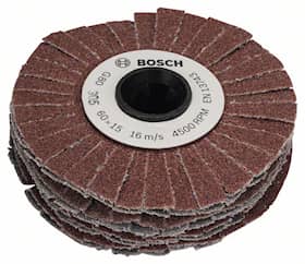 Bosch fleksibel sliberulle 15 mm korn 80 1600A00154