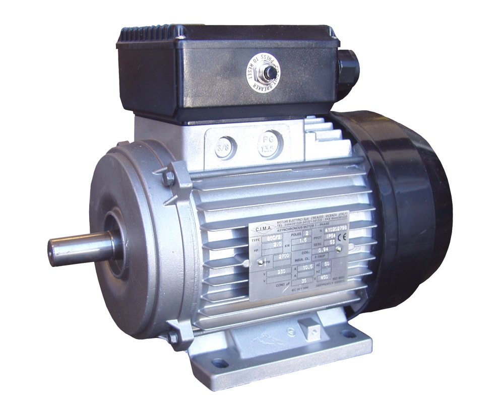 Drift-Air Elmotor 2,2 kW/3,0 hk 1-faset