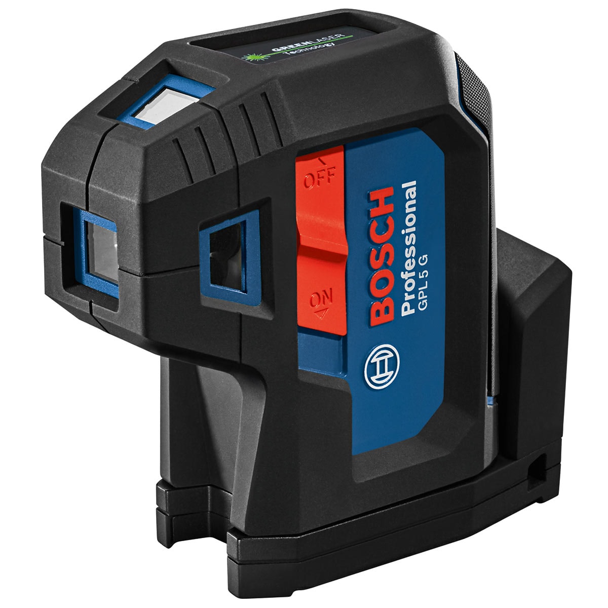 Bosch Priklaser GPL 5 G Professional med 2 x batterier (AA), lomme