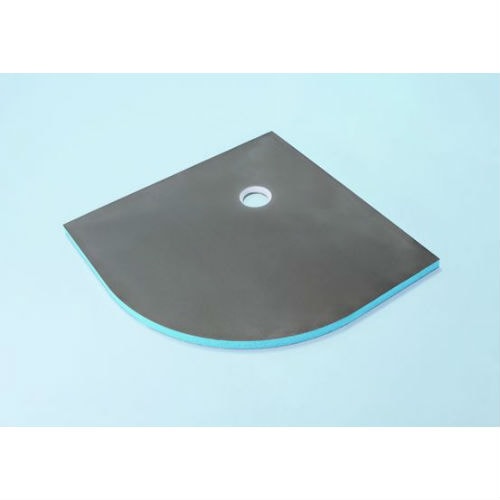 Wedi Fundo Borgo gulvelement, decentralt afløb 1000 x 1000 x 40 mm