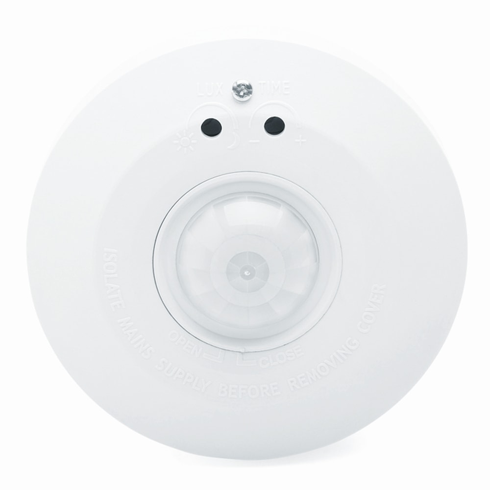 Ensonordic 400 PIR sensor udendørs 360 gr sort