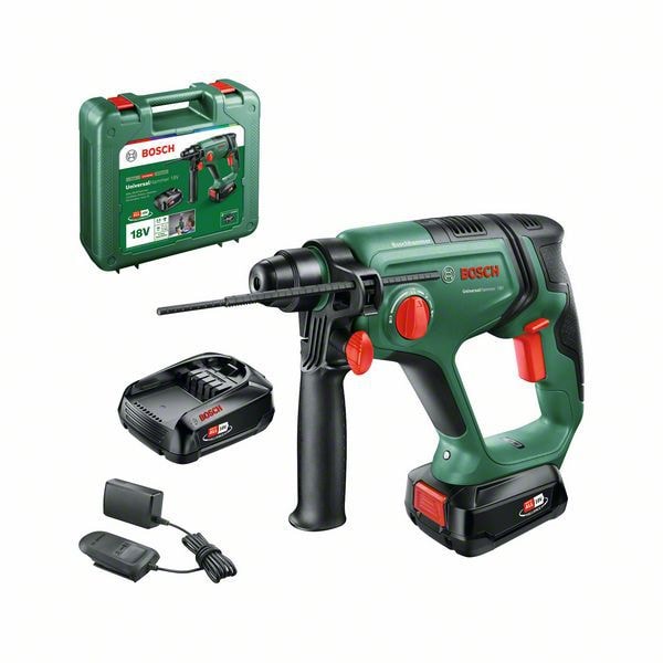 Bosch DIY Akkuborehammer Universal 18V 2X2,5Ah