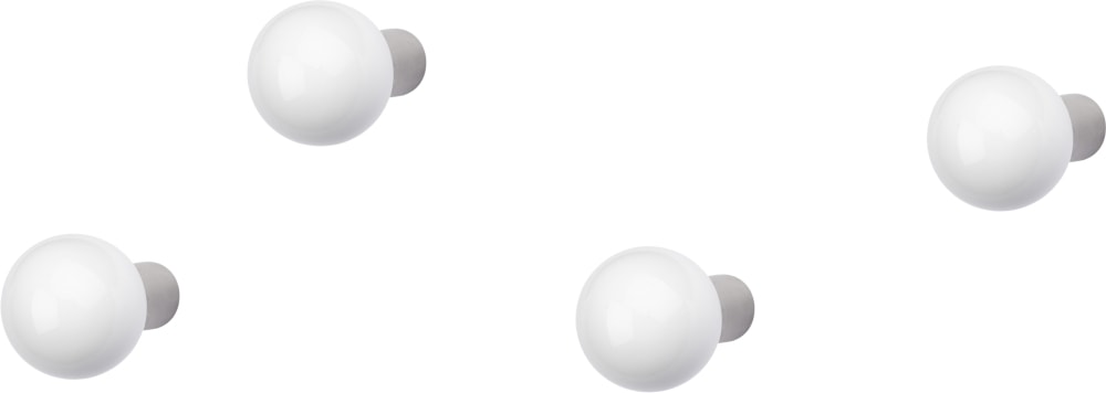 Millex Harlekin knage multi porcelæn 4 stk.