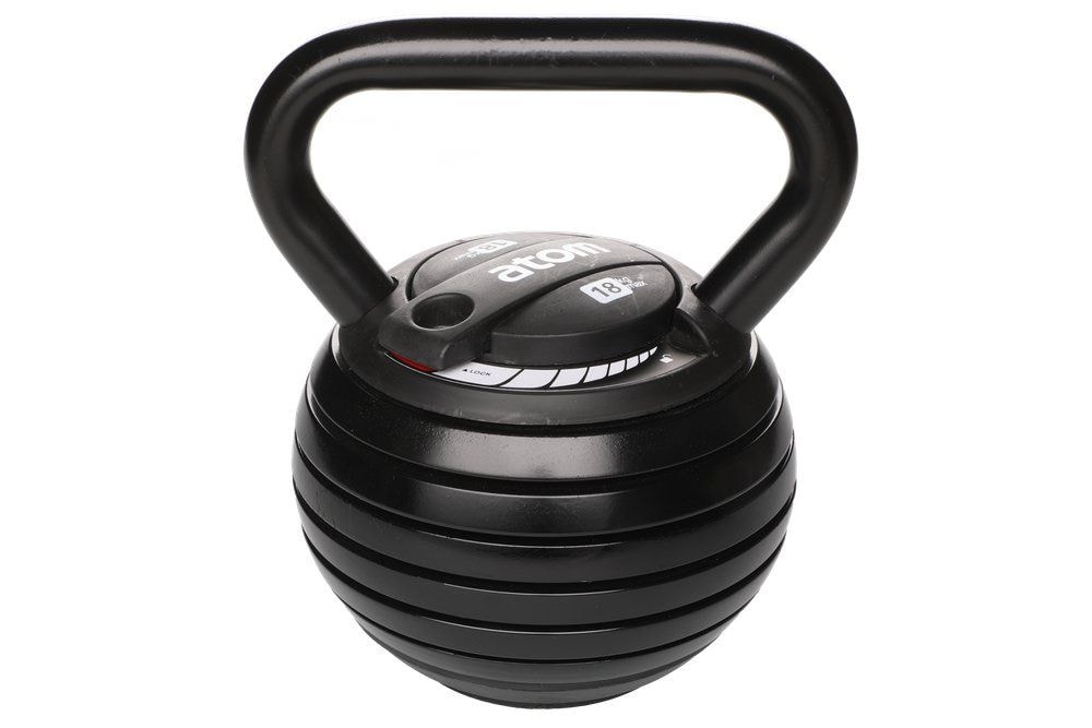 Atom Kettlebell håndvægt justerbar 3,5-18 kg