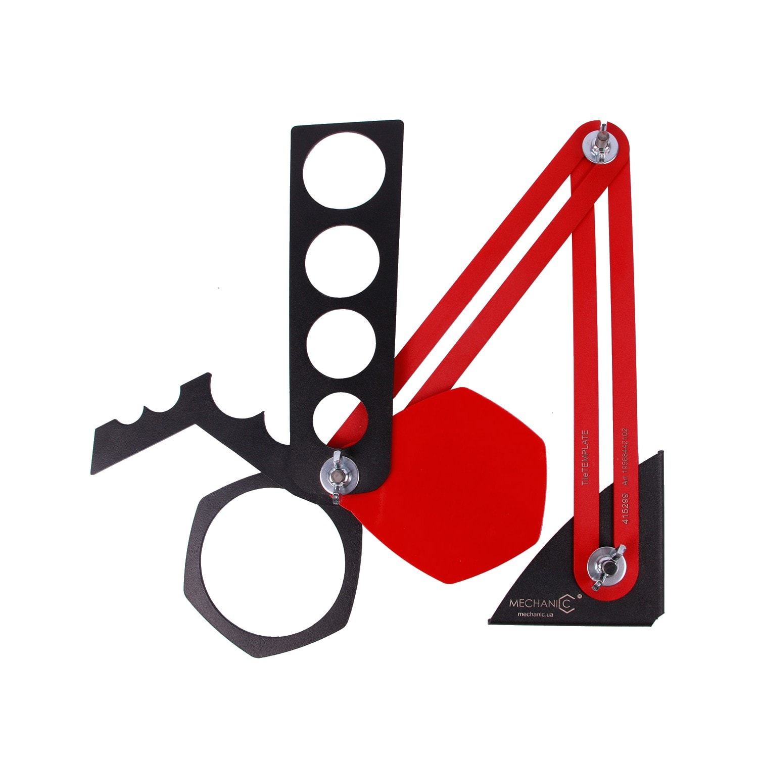 Mechanic TileTEMPLATE Small boreguide