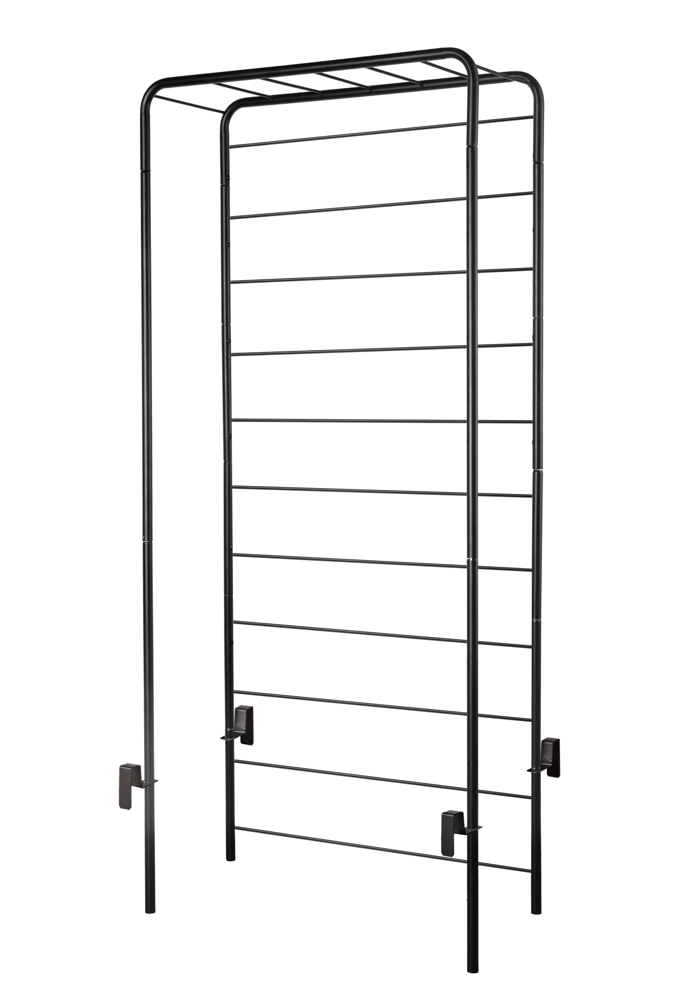 Deroma Cosmo plantestativ bred sort L66,7 x D26,5 x H151 cm