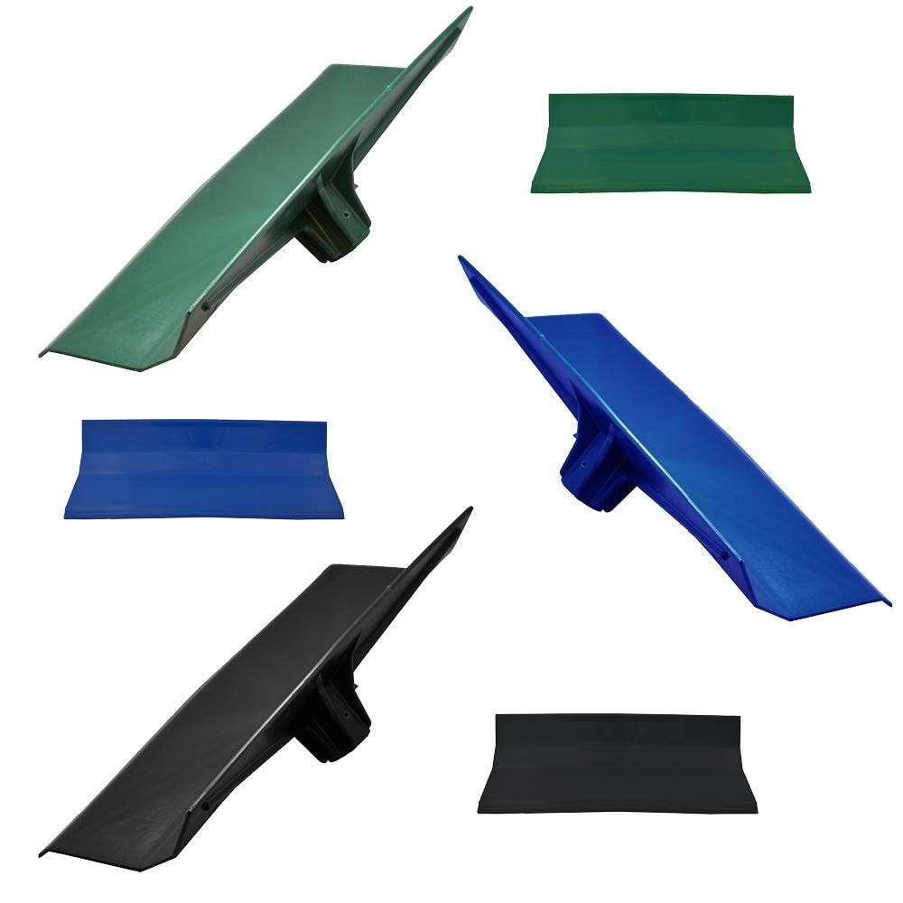 Samle Gødningsskraber Plastik 400 mm Grøn